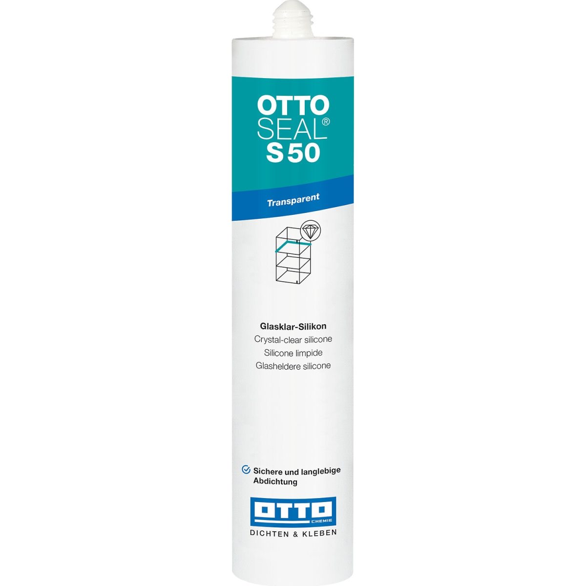 OTTOSEAL® S 50 S50 Kristal tært sílikon kítti - Image 1