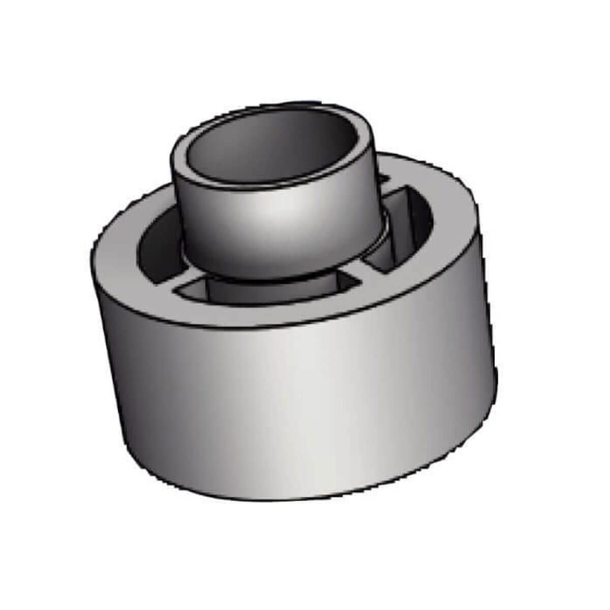 Essve milliklossi 20x11mm | Karmskrúfur hjá Járn og Gler