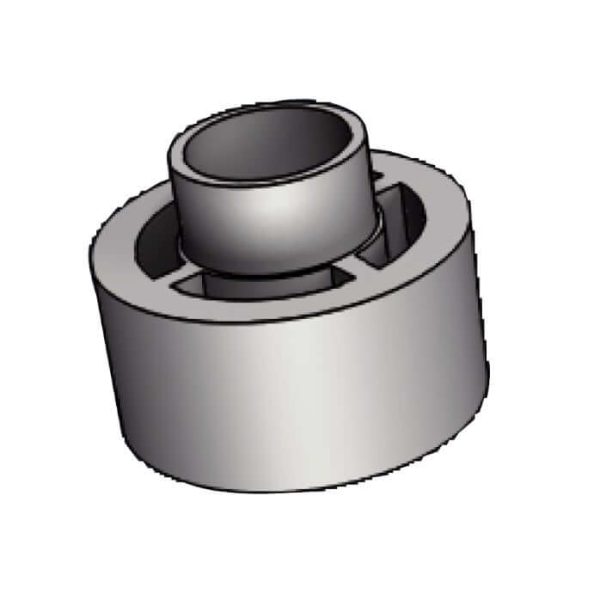 Essve milliklossi 20x11mm | Karmskrúfur hjá Járn og Gler