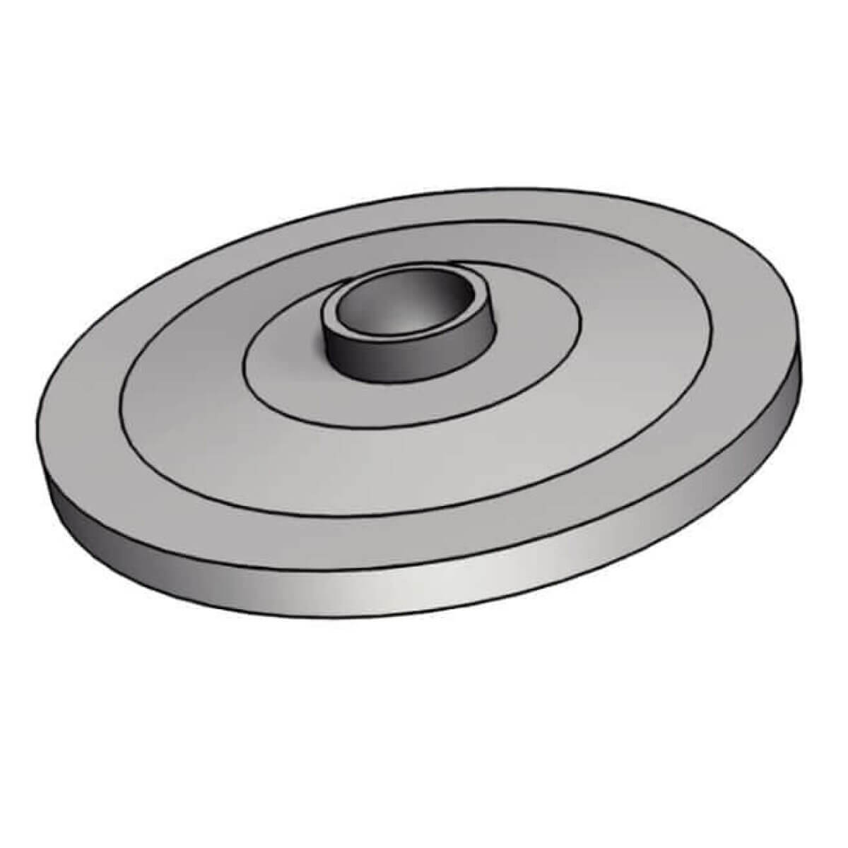 Essve nælon skífa 44x10mm | Karmskrúfur hjá Járn og gler Essve nælon skífa 44x10mm | Karmskrúfur hjá Járn og gler