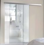 Rennihurðabraut fyrir vegg eða loft | Geze Levolan 60