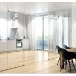 Rennihurðabraut festist í vegg eða loft | Geze Levolan 120