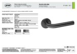 JNF Hurðarhúnn - Black Anthracite (bogi) - Image 2