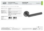 JNF Hurðarhúnn - Black Anthracite (L) - Image 2