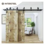 Intersteel rennihurðabraut svört (Barnyard) - Image 4