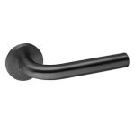 JNF hurðarhúnn Titanium Black (bogi)