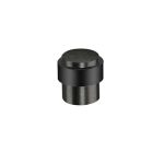 JNF Hurðastopp á gólf-20mm anthracite svartur - Járn og gler
