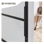 Intersteel braut m/hurð svört sýruþv gle - Image 4