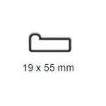 Blindrammar 55x19mm 55cm