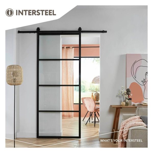 Intersteel braut m/hu svö glæ gler H2150 - Járn og gler