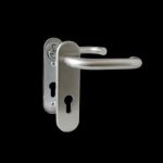 ISEO - Handle set with cylinder hole.