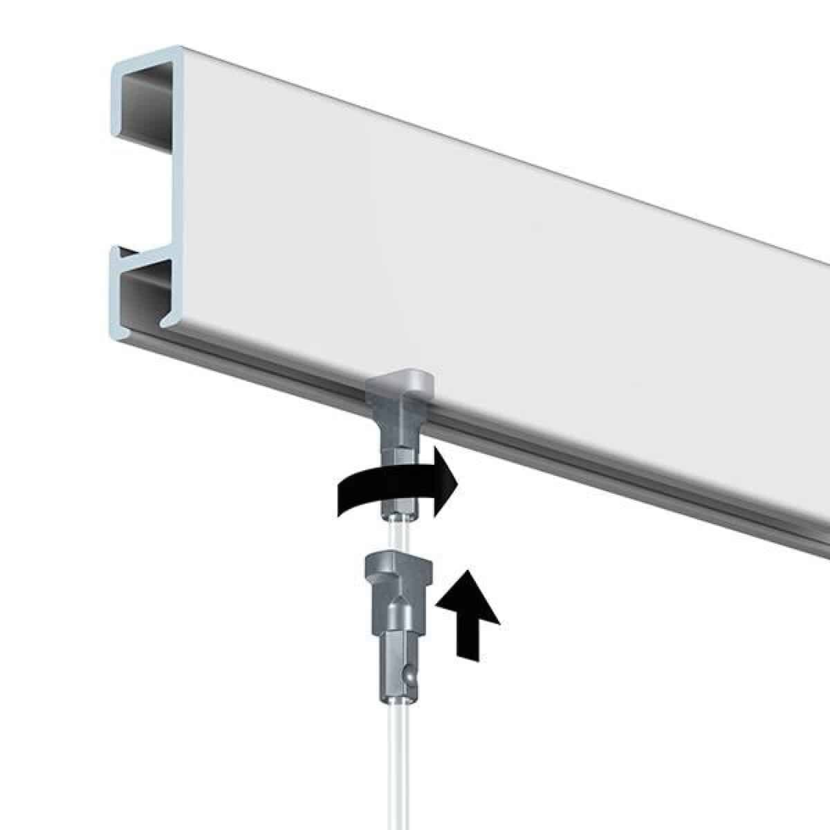 Galleríbraut 200cm m/öllu - ál - Image 8