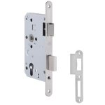 JNF hurðaskrá euro f/ cylender 20mm backset 60mm - Járn og gler