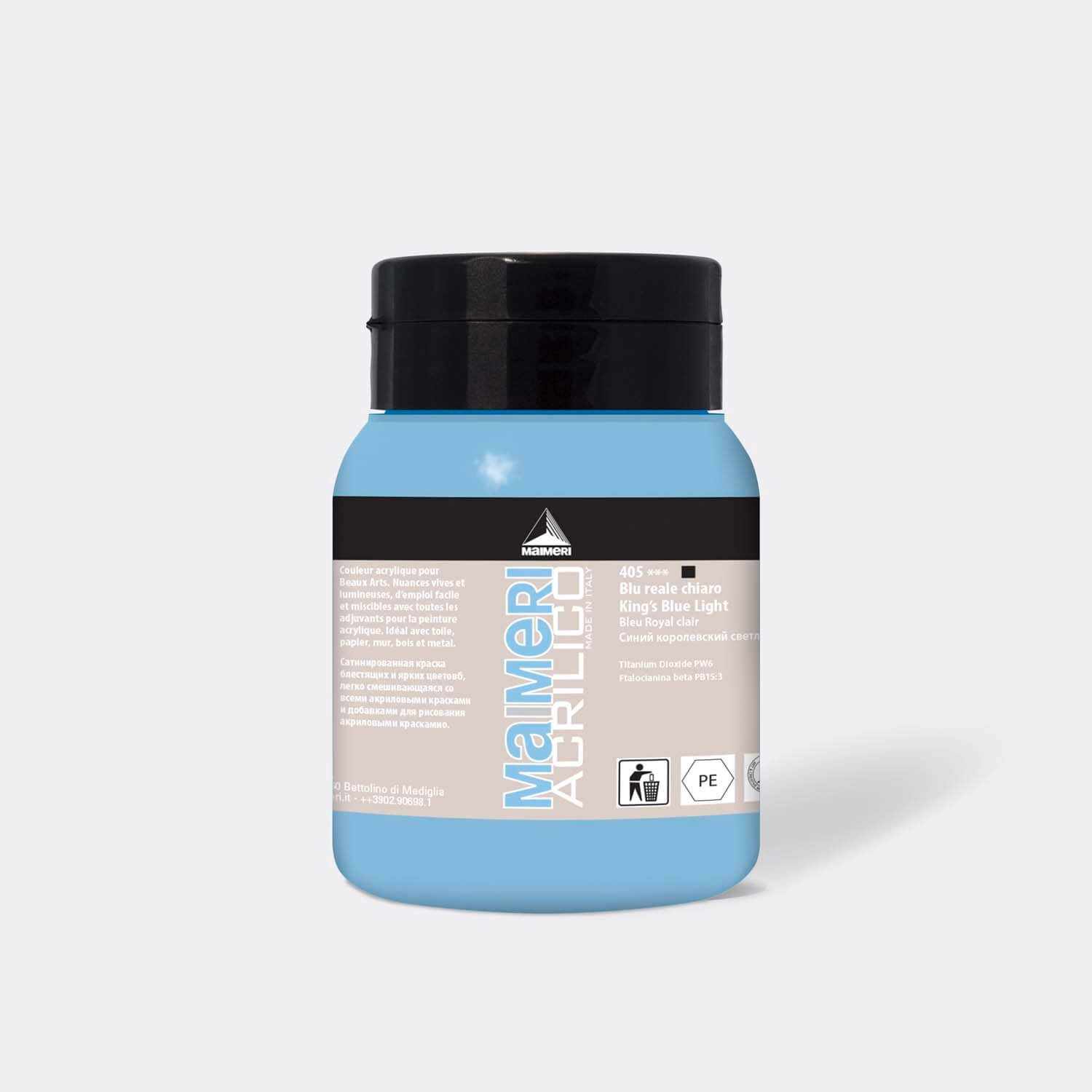 405 Acrylico King´s Blue Light 500ml - Image 1