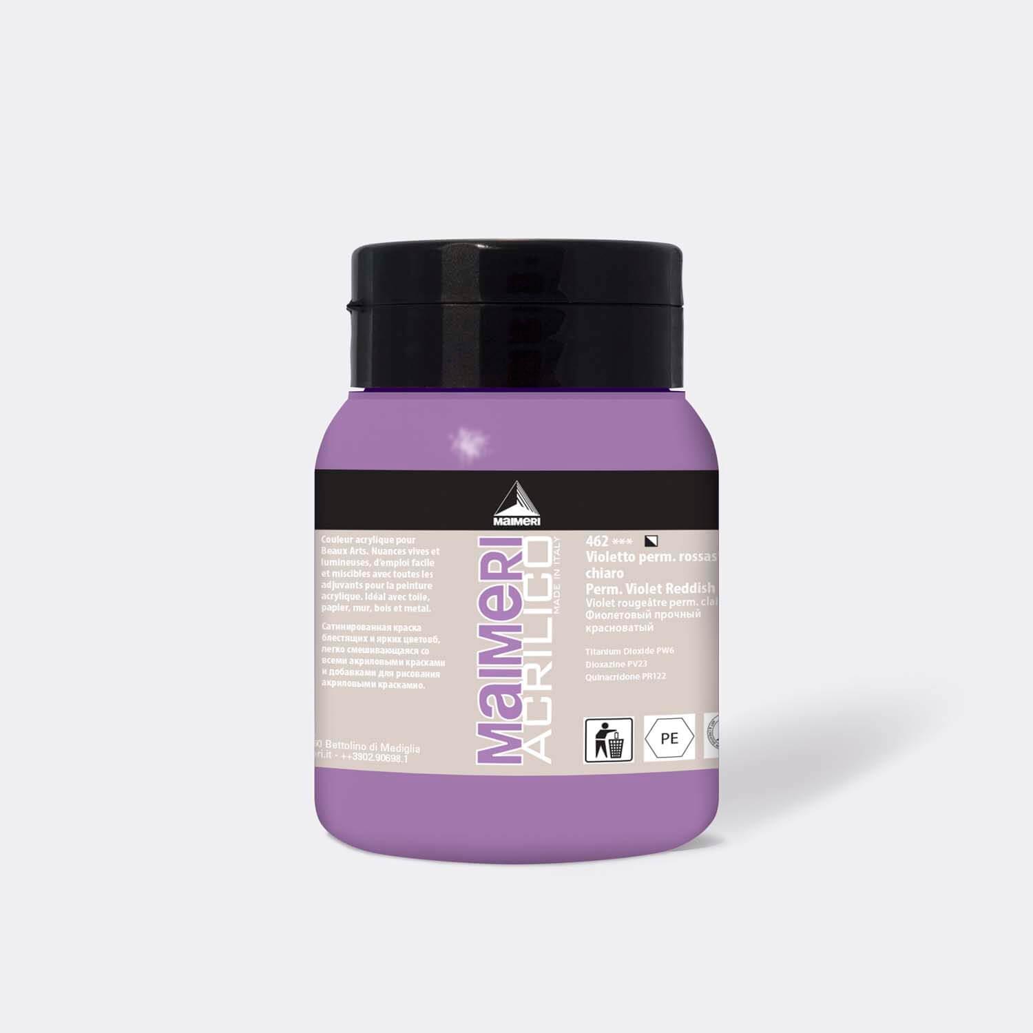 462 Acrylico Perm. Viol. Redd LG. 500 ml. - Image 1