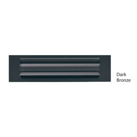 bréfalúga dark bronze Vinköls bréfalúga 300x70mm brún - Image 1