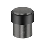 Hurðastopp á gólf-30mm svartur JNF | Hurðastoppari Járn og gler