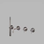 Two-way bathtub set steel