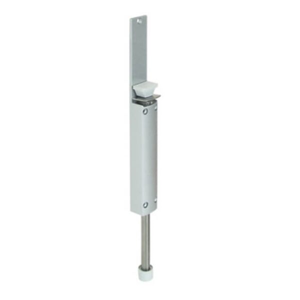 Hurðastopp í gólf ZE-90 (09) 90mm silfur - Járn og gler
