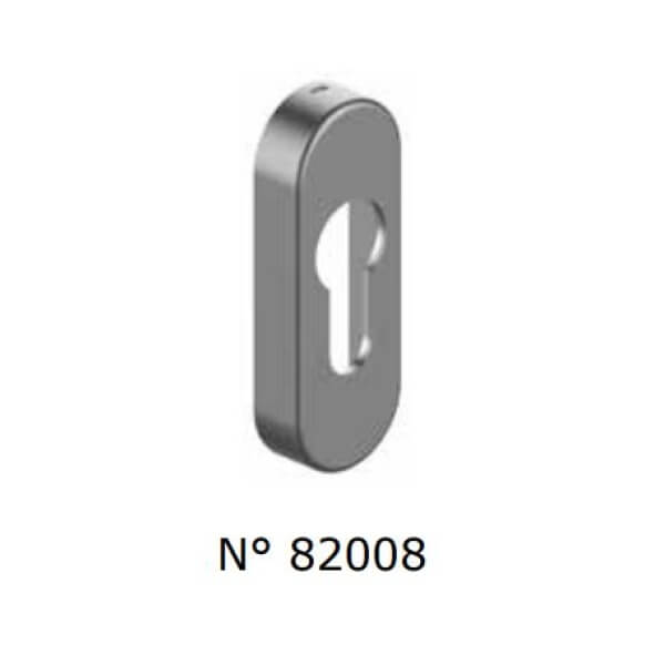 Sobinco cylender rósseta 26,5 x 72 | Hurðarhúnar hjá Járn og gler