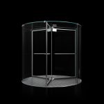 Boon Edam hringhurð Crystal Tourniket