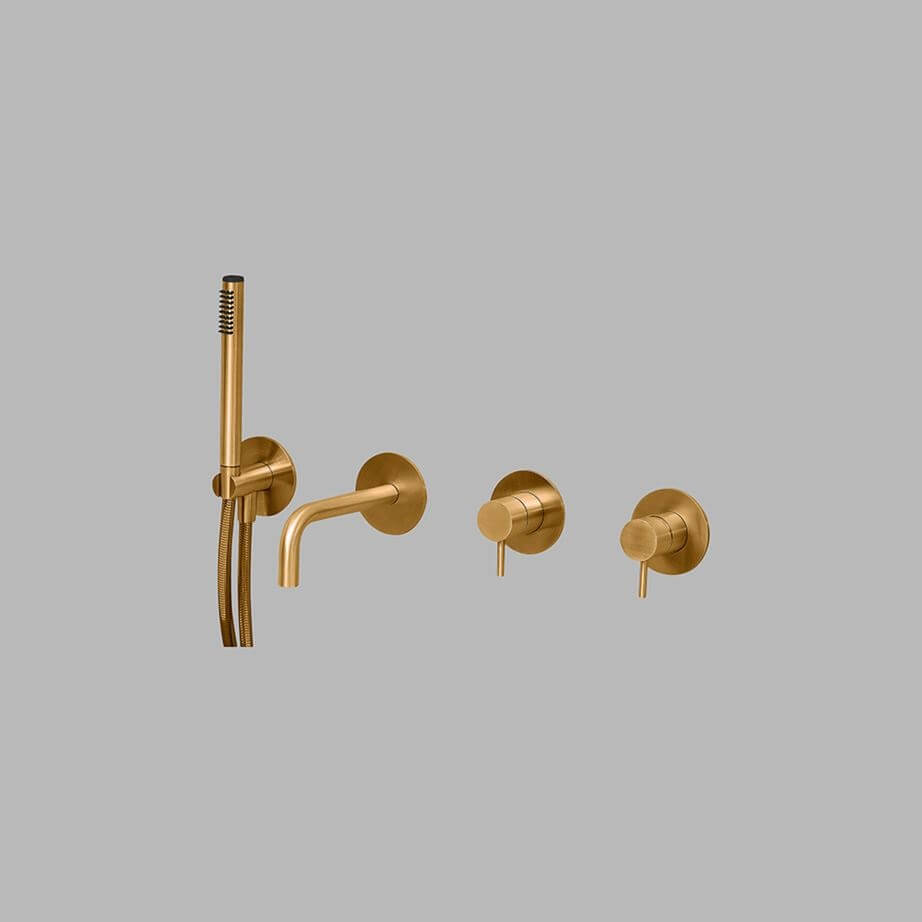 QS3200-190SMP2 Two-way bathtub set copper - Image 1