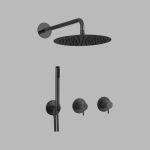 Two-way shower svart