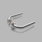 D Line hurðahúnn 19LF 8x8mm solid 30 | Hurðarhúnar í miklu úrvali