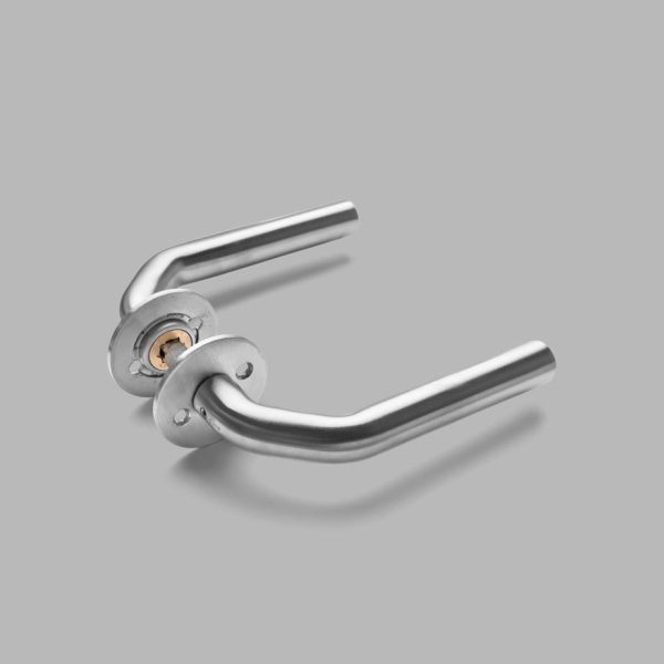 D Line hurðahúnn 19LF 8x8mm solid 30 | Hurðarhúnar í miklu úrvali