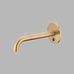 Qtoo built-in sensor tap 190 mm gylt