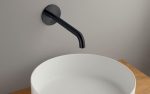 Qtoo built-in sensor tap 250mm charcoal - Image 2