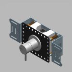 Built-in part of mixer