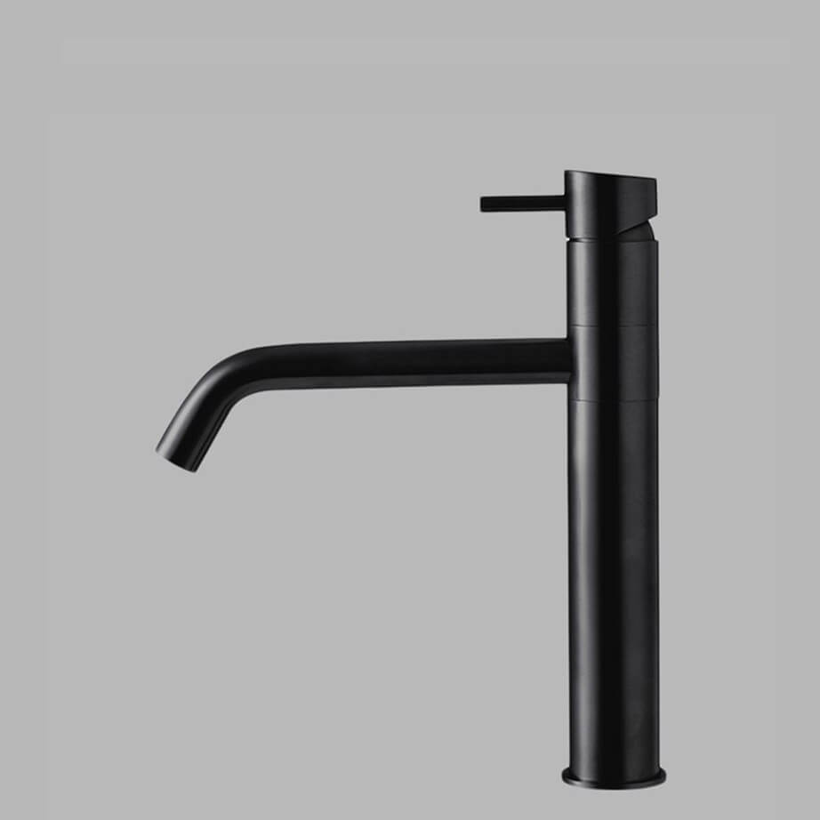 QT2100M svart Kitchen Tap w/ swivel 280mm satin charco - Image 1