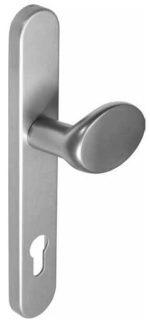 Sobinco Fastur hnúður plata f.Cyl. LEFT - Járn og gler