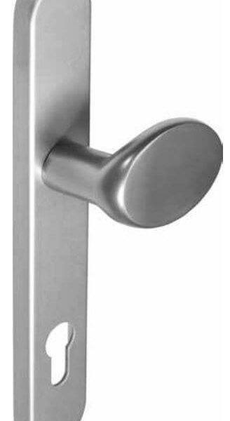 Sobinco Fastur hnúður plata f.Cyl. LEFT - Járn og gler