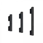 JNF Skápahöldur 160mmxØ16 Titan svart
