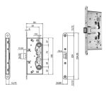 ISEO skrá 214 - Mechanical fire lock - Image 2