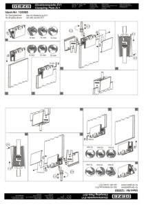 Glerklemmur f/Perlan+Rollan rennihurðabrautir - Image 3