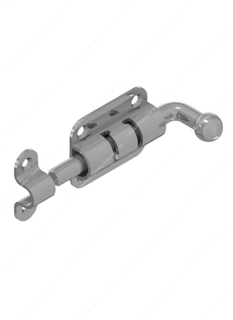 102655 Schw.Barrel bolt 60 x 50mm - Image 1