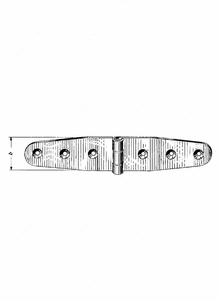 sch-106135 Schw.Flap hinge 200mm - Image 1