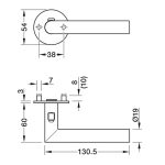 Startec LDH (H) 0171-S m/innb lás svart - Image 2