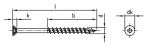 Torx 4,8x75/40 T20 A4 pallaskrúfur 250stk - Image 4