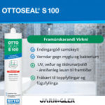 Ottoseal S100 Baðherbergis Sílikon Glært