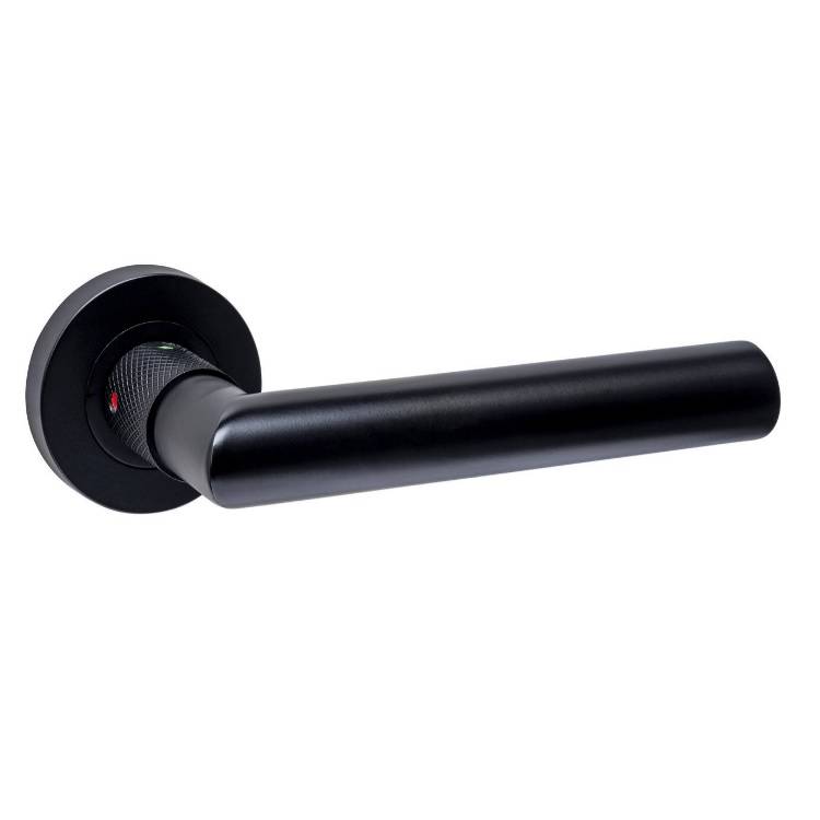 0023.175102 Intersteel hurðahúnn prolock ø22 svartur - Image 1