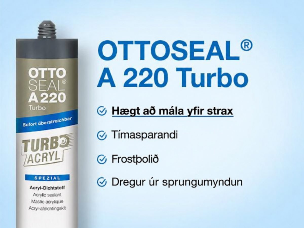 Ottoseal A220 Turbo C01 hvítt 310ml - Image 2