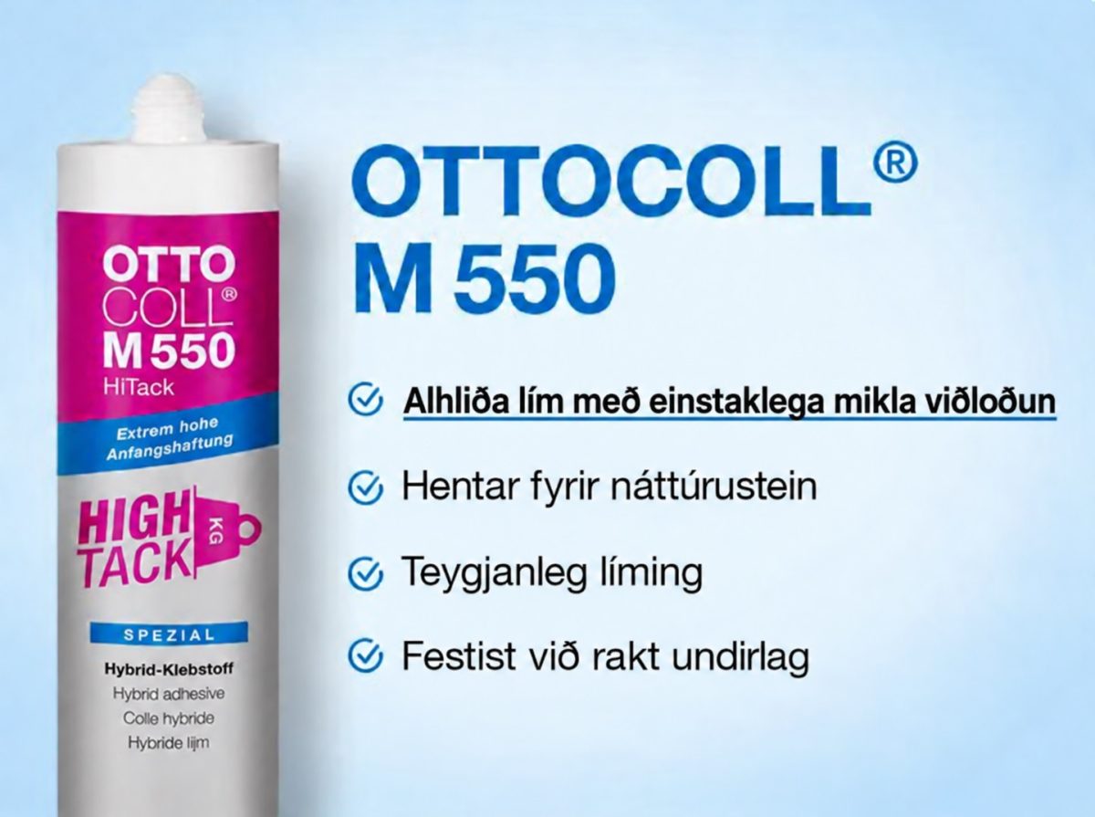 Ottoseal M550 Hitack hvítt C01 310ml - Image 2